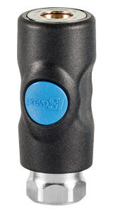 Prevost 1/4" FNPT Prevo S1 Safety Coupler - No More Hose whip!